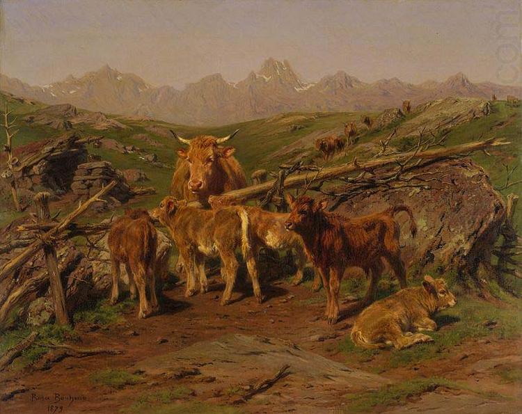 Rosa Bonheur Weaning the Calves oil painting picture